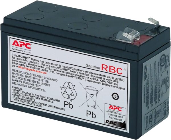 APC UPS Replacement Battery RBC17 for APC Back-UPS Models BE650G1