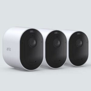 Arlo Pro 4 Wireless Security 3 Spotlight Camera Kit
