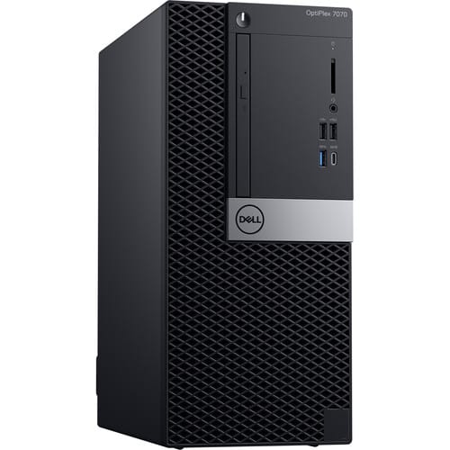 Dell Optiplex 7070 Mini Tower with 1TB NVME SSD, i7-9700, 32GB RAM, Windows 11 PRO and Microsoft Office 2021 Computer Only REFURBISHED