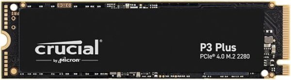 Crucial P3 Plus 1TB PCIe NVMe M.2 SSD Hard Drive Only REFURBISHED