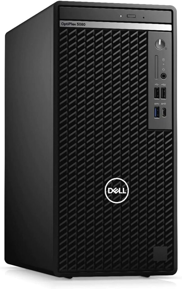 Dell Optiplex 5080 Mini Tower with Crucial P310 1TB SSD, i7-10700 CPU, 32GB RAM, Windows 11 PRO and Microsoft Office 2021 Computer Only ST CMBVM83 REFURBISHED