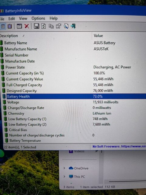 ASUS ROG Zephyrus 14” Gaming Laptop with 1 TB NVME SSD, AMD Ryzen 9 6900HS CPU, 16GB DDR5 RAM, AMD Radeon RX 6700S Graphics, White, Windows 11 PRO and Microsoft Office 2021 Computer Only SN NBNRKD005677458 REFURBISHED - Image 14
