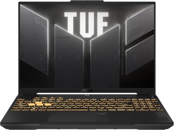 ASUS TUF Gaming F16 Gaming Laptop with 2 TB NVME SSD, 32GB DDR5 RAM, NVIDIA® GeForce RTX™ 4050 GPU, 16” FHD+ 144Hz IPS-Level 16:10 Display, Intel® Core™ 5 210H Processor, Wi-Fi 6, Windows 11 Pro, Lifetime Version Microsoft Office REFURBISHED