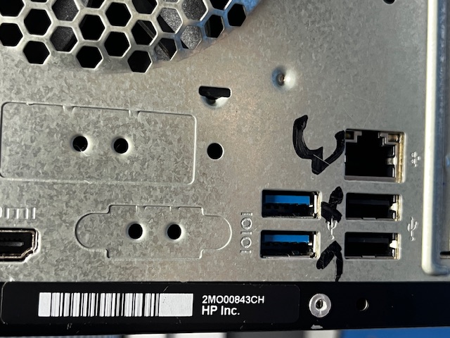 HP Desktop M01-F0014 with Ryzen 7 3700X CPU, Crucial P3 Plus 1 TB NVME SSD, 32GB RAM, Wi-Fi, Bluetooth, Windows 11 PRO and Microsoft Office 2021 Computer Only Serial Number 2MO00843CH REFURBISHED - Image 5