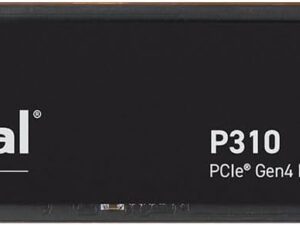 Crucial P310 1TB PCIe Gen4 2280 NVMe M.2 SSD Hard Drive Only REFURBISHED
