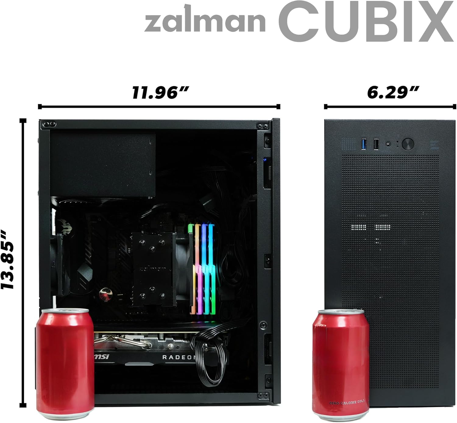Parts Bundle Zalman CUBIX Case and Thermaltake SMART 600W PSU BRAND NEW SOLD AS REFURBISHED - Image 5