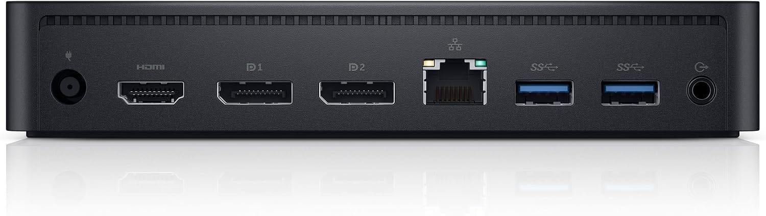 Dell 452-BCYT D6000 Universal Dock, Black BRAND NEW SOLD AS REFURBISHED - Image 4