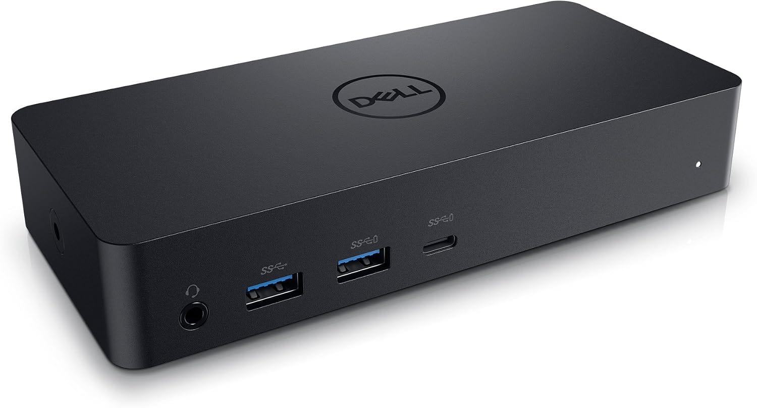 Dell 452-BCYT D6000 Universal Dock, Black BRAND NEW SOLD AS REFURBISHED